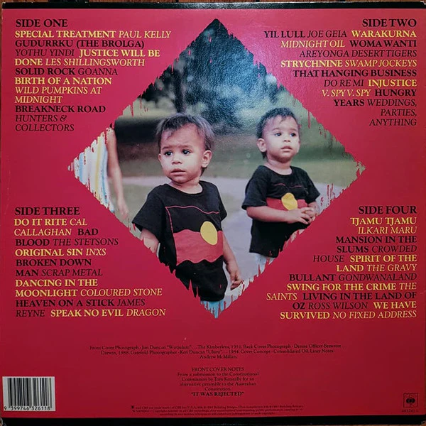 Various – Building Bridges (Australia Has A Black History) (VG+/VG+) – 2xLP, AU 1989 - Image 2