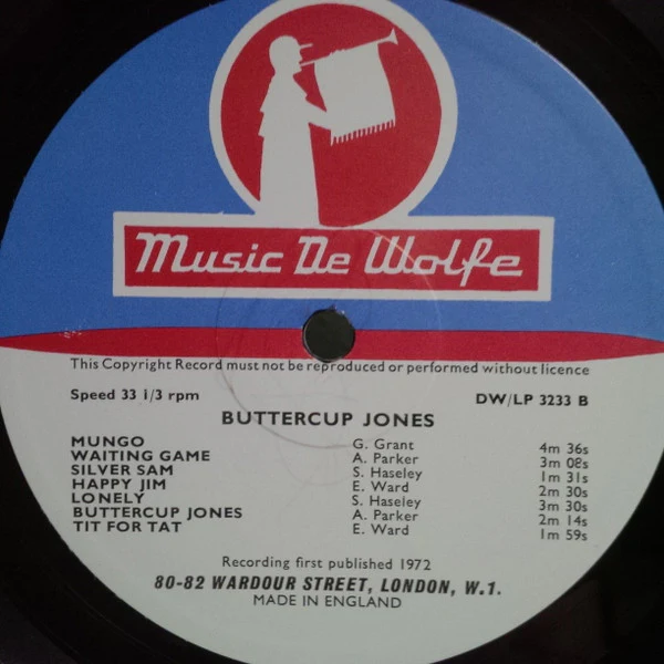 Various – Buttercup Jones (VG+/VG+) – LP, UK 1972 - Image 4