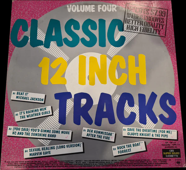 Various – Classic 12 Inch Tracks - Volume Four (VG+/VG+) – LP, AU 1983 - Image 2