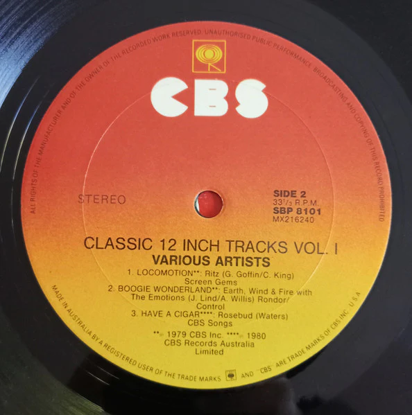 Various – Classic 12 Inch Tracks Volume One (VG+/VG+) – LP, AU 1985 - Image 5
