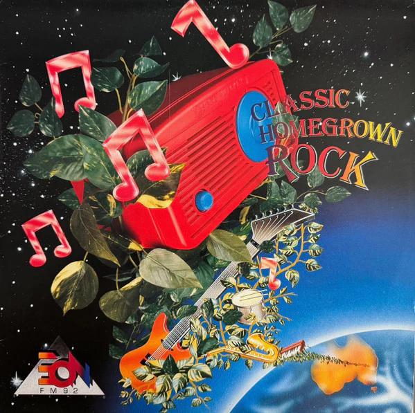 Various – Classic Homegrown Rock - EON FM (VG/VG+) – LP, AU 1988