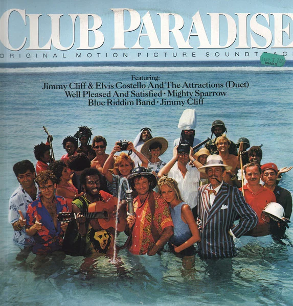 Various – Club Paradise - Original Motion Picture Soundtrack (VG/VG+) – LP, AU 1986