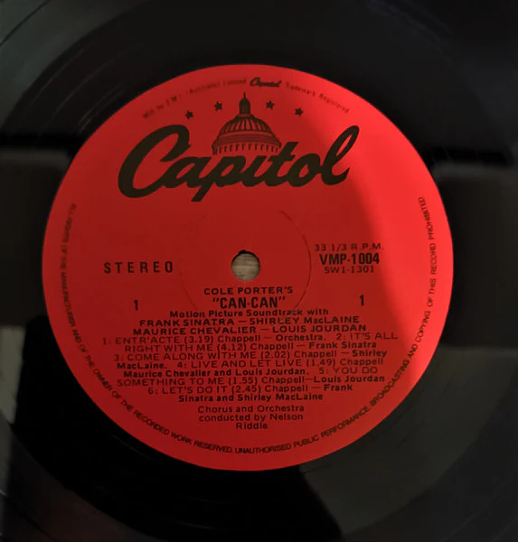 Various – Cole Porter's Can-Can: Original Soundtrack Album (VG+/VG+) – LP, AU - Image 3