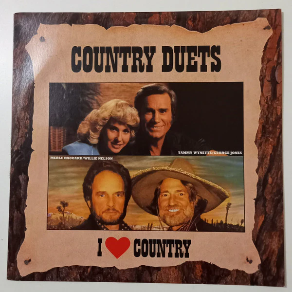 Various – Country Duets - I Love Country (E/E) – LP, AU 1986
