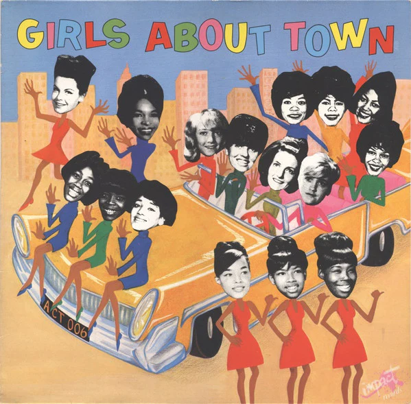 Various – Girls About Town (VG+/VG+) – LP, UK 1985