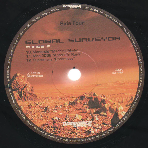 Various – Global Surveyor Phase 2 (VG+/VG+) – 2xLP, DE 2004 - Image 4