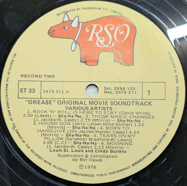 Various – Grease (The Original Soundtrack From The Motion Picture) (VG+/VG) – 2xLP, AU 1978 - Image 8