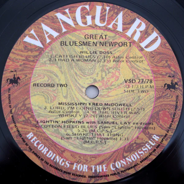 Various – Great Bluesmen Newport (VG+/VG+) – 2xLP, AU 1976 - Image 6