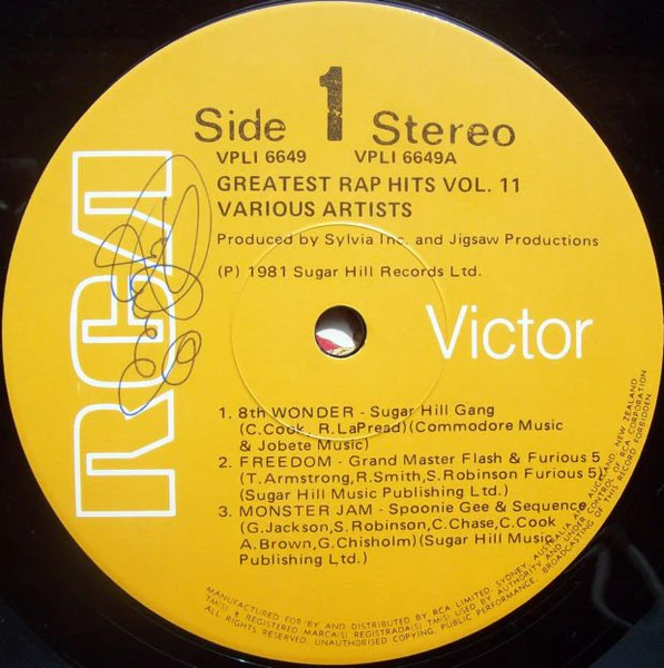 Various – Greatest Rap Hits Vol. 2 (VG/VG+) – LP, AU 1981 - Image 3
