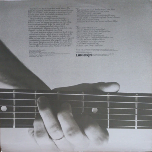 Various – Guitar Down Under (VG+/VG+) – LP, AU 1982 - Image 2
