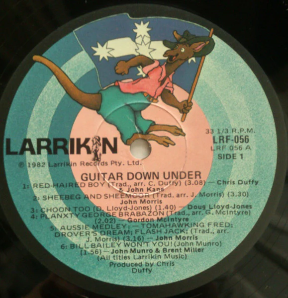 Various – Guitar Down Under (VG+/VG+) – LP, AU 1982 - Image 3