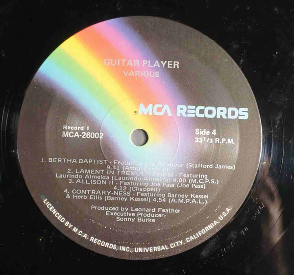 Various – Guitar Player (VG+/VG) – 2xLP, AU 1977 - Image 6