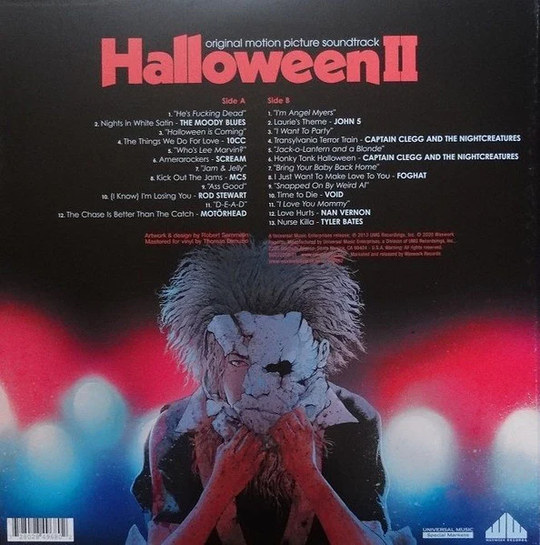 Various – Halloween II (Original Motion Picture Soundtrack) (M/NM) – LP, US 2021 - Image 3