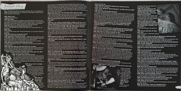 Various – Hangover Heartattack - A Tribute To Poison Idea (VG+/VG+) – LP, DE 2003 - Image 8