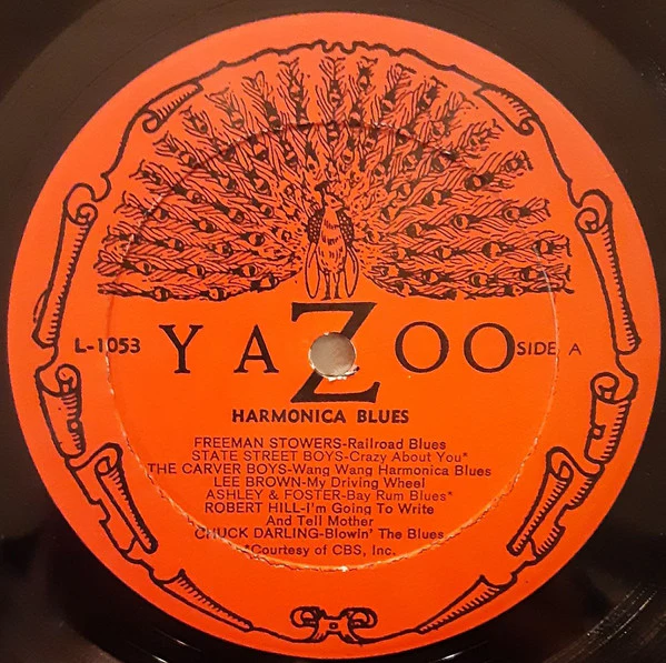 Various – Harmonica Blues: Great Harmonica Performances Of The 1920s And '30s (VG/VG) – LP, US 1976 - Image 3