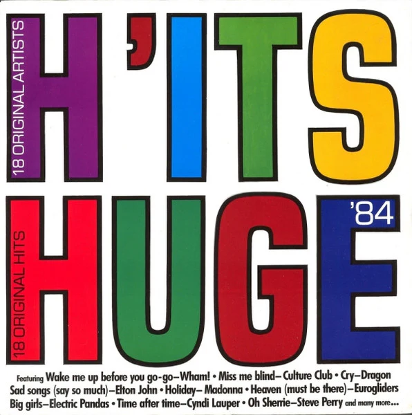 Various – H'its Huge '84 (VG/E) – LP, AU 1984