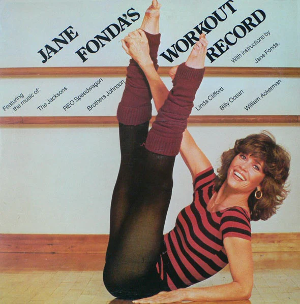 Various – Jane Fonda's Workout Record (2xLP) (E/VG+)