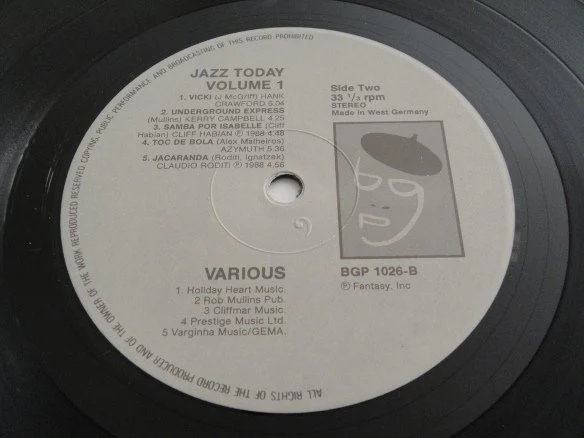 Various – Jazz Today Volume 1 (VG/VG+) – LP, UK 1989 - Image 4