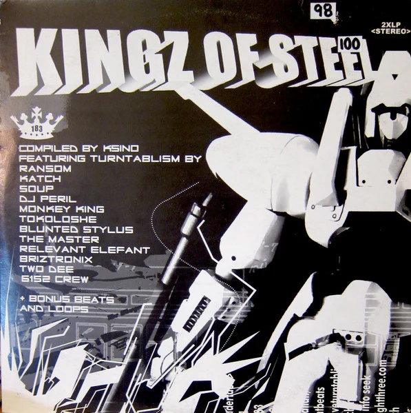 Various – Kingz Of Steel (VG+/VG+) – 2xLP, AU 2002