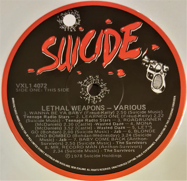 Various – Lethal Weapons (VG+/E) – LP, AU 1978 - Image 4