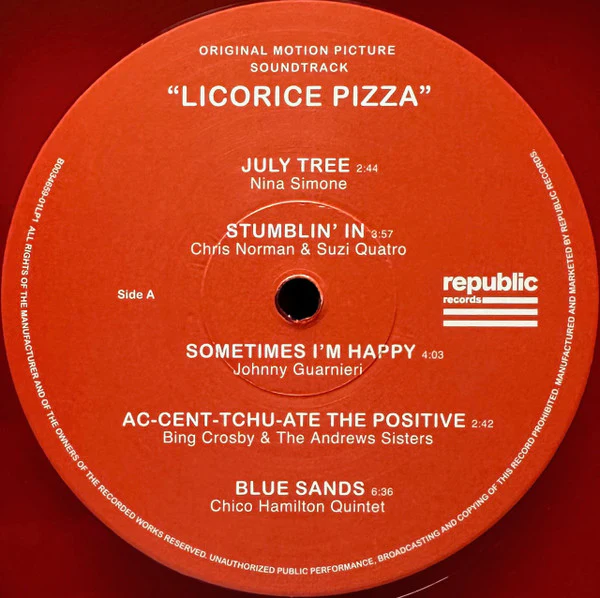 Various – Licorice Pizza (Original Motion Picture Soundtrack) (VG+/VG+) – 2xLP, US 2021 - Image 5