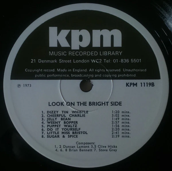 Various – Look On The Bright Side (VG+/VG+) – LP, UK 1973 - Image 4