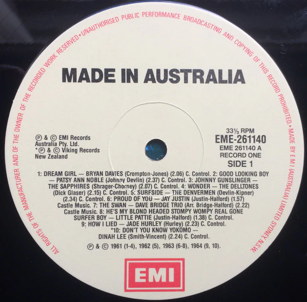 Various – Made In Australia (VG+/VG+) – 2xLP, AU 1987 - Image 6