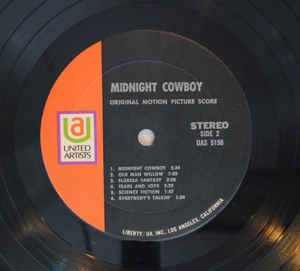 Various – Midnight Cowboy (Original Motion Picture Score) (VG/VG) – LP, US 1970 - Image 4