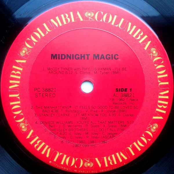 Various – Midnight Magic (VG+/VG+) – LP, US 1983 - Image 3