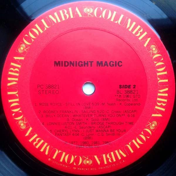 Various – Midnight Magic (VG+/VG+) – LP, US 1983 - Image 4