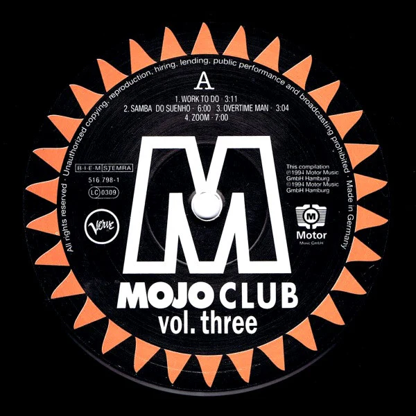 Various – Mojo Club Presents Dancefloor Jazz Vol. Three (Work To Do) (VG/VG+) – 2xLP, DE 1994 - Image 5