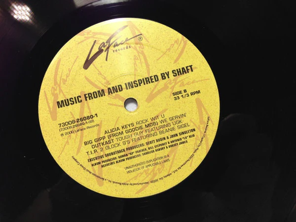 Various – Music From And Inspired By Shaft (VG/VG) – 2xLP, US 2000 - Image 4
