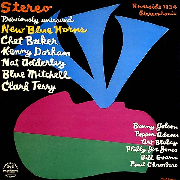 Various – New Blue Horns (VG/VG) – LP, US 1959