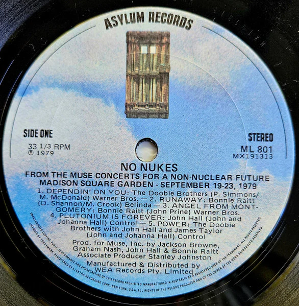 Various – No Nukes - From The Muse Concerts For A Non-Nuclear Future (VG/G+) – 3xLP, AU 1979 - Image 5
