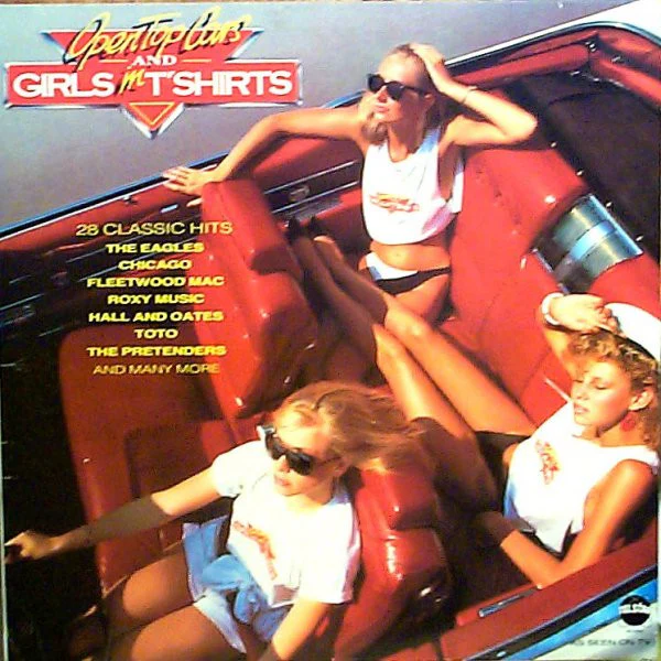 Various – Open Top Cars And Girls In T'Shirts (VG+/VG+) – 2xLP, UK 1985