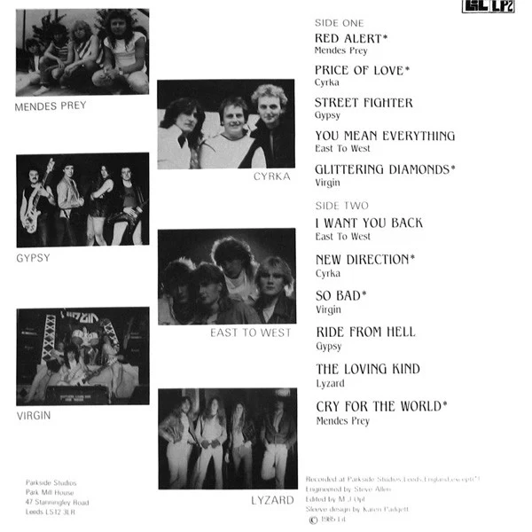 Various – Parkside Steelworks (VG+/VG+) – LP, UK 1985 - Image 2