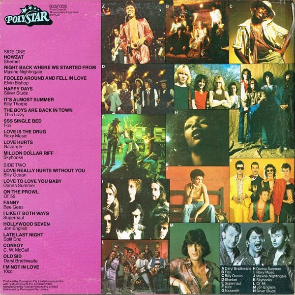 Various – Ripper '76 (VG+/VG+) – LP, AU 1976 - Image 2