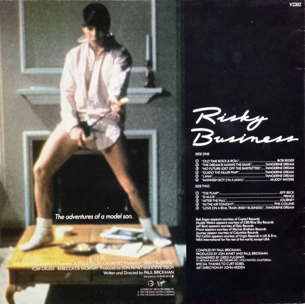 Various – Risky Business (VG+/VG) – LP, UK 1985 - Image 2