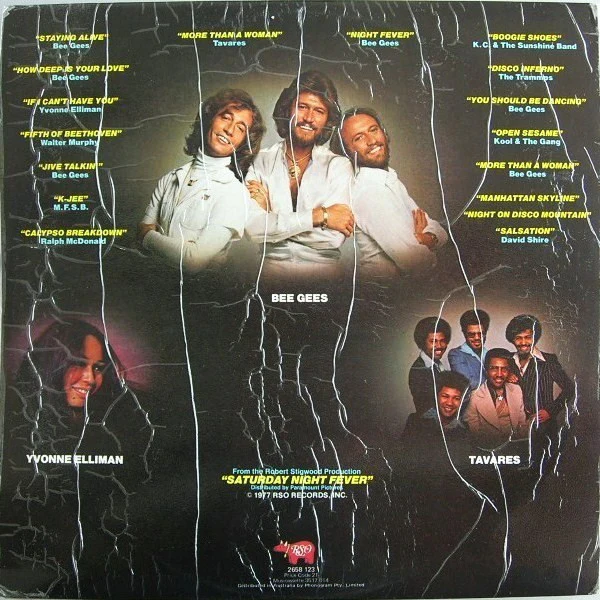 Various – Saturday Night Fever (The Original Movie Sound Track) (VG+/VG) – 2xLP, AU 1977 - Image 2
