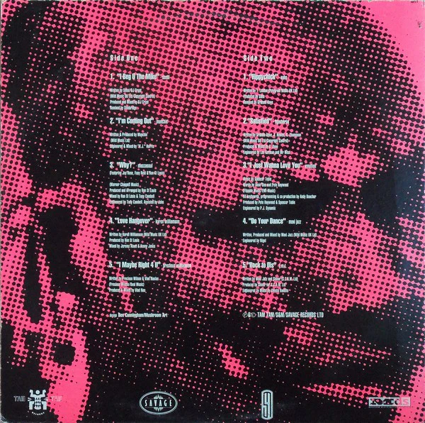 Various – Savage Cuts (VG/VG+) – LP, UK 1990 - Image 2