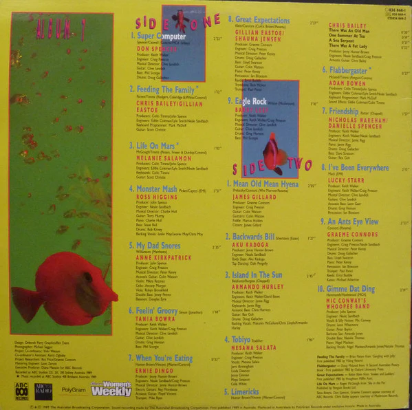 Various – Seven (VG+/VG+) – LP, AU 1989 - Image 2