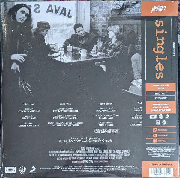 Various – Singles Vol 1. (Original Motion Picture Soundtrack) (M/VG+) – 2xLP, US 2022 - Image 3