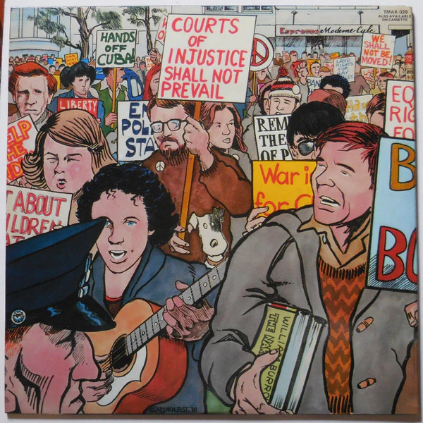 Various – Songs Of The Protest Era (VG+/VG+) – LP, AU 1981 - Image 2