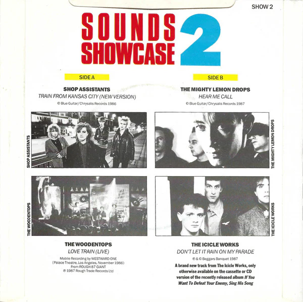 Various – Sounds Showcase 2 (VG+/VG+) – 7", UK 1987 - Image 2
