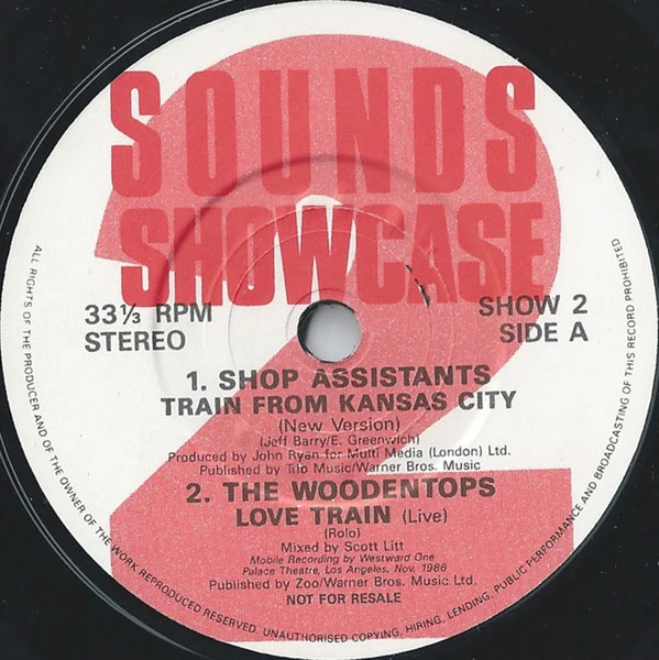 Various – Sounds Showcase 2 (VG+/VG+) – 7", UK 1987 - Image 3