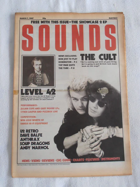 Various – Sounds Showcase 2 (VG+/VG+) – 7", UK 1987 - Image 5