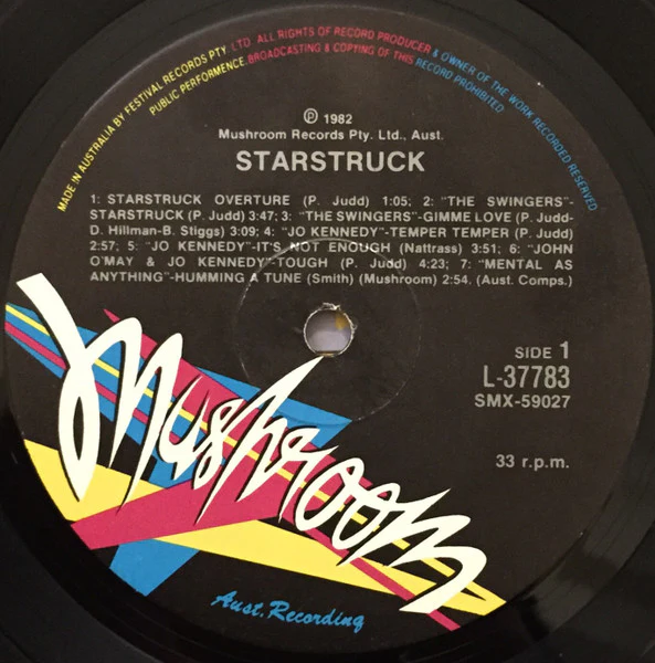 Various – Star Struck (Soundtrack) (VG+/VG+) – LP, AU 1982 - Image 7