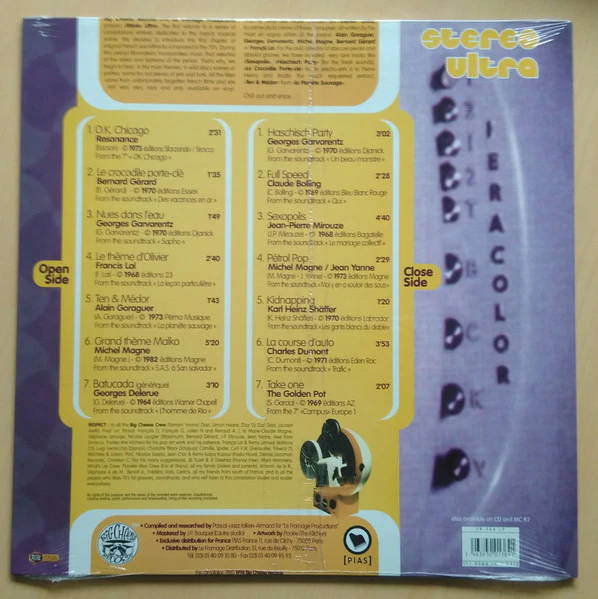 Various – Stereo Ultra (VG/VG+) – LP, FR 1998 - Image 2