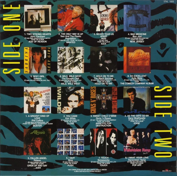 Various – Summer '89 (VG+/VG+) – LP, Australasia 1988 - Image 2