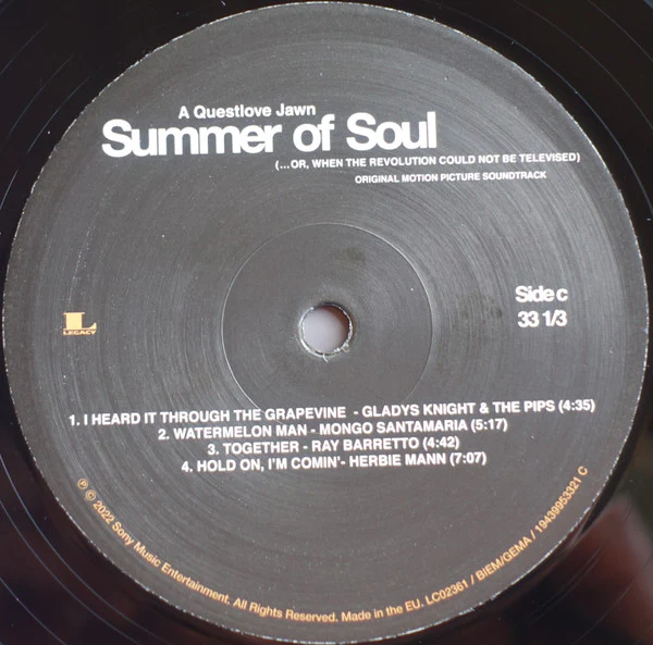 Various – Summer Of Soul (...Or, When The Revolution Could Not Be Televised) (Original Motion Picture Soundtrack) (VG+/VG+) – 2xLP, EU 2022 - Image 6